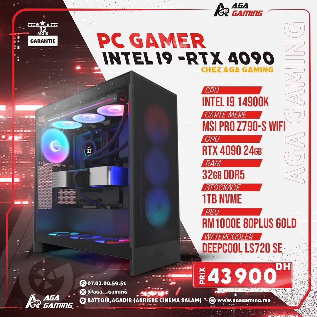 PC Gamer Intel i9 14900k - RTX 4090 24Gb PC Gamer Intel i9 14900k - RTX 4090 24Gb
